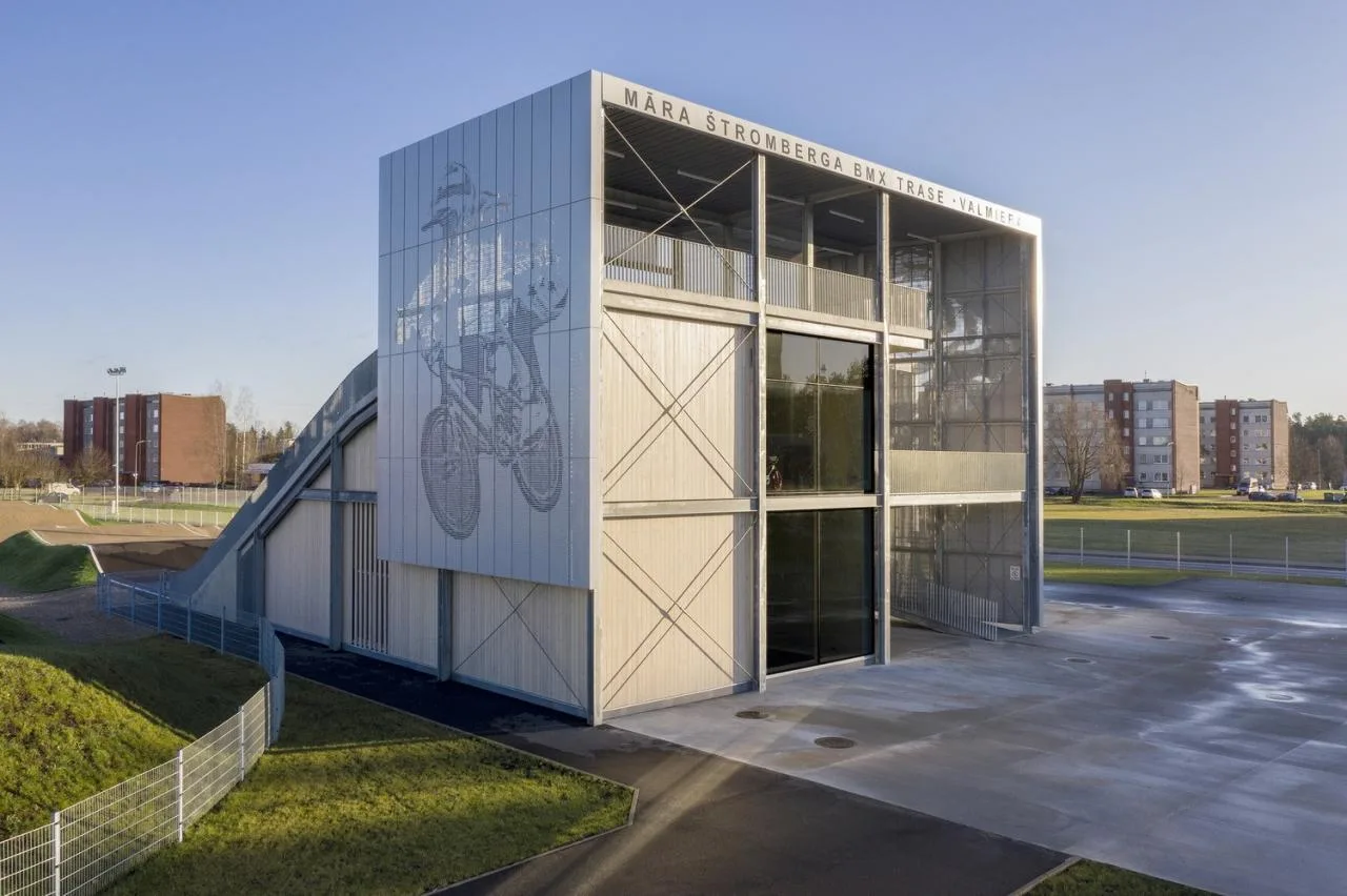 BIM Architecture | Olympic Champion Maris Strombergs' BMX Track/Balta Istaba