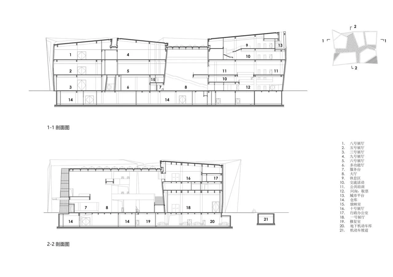 BIM Architecture | Ningxia Art Museum/Architectural Landscape Design