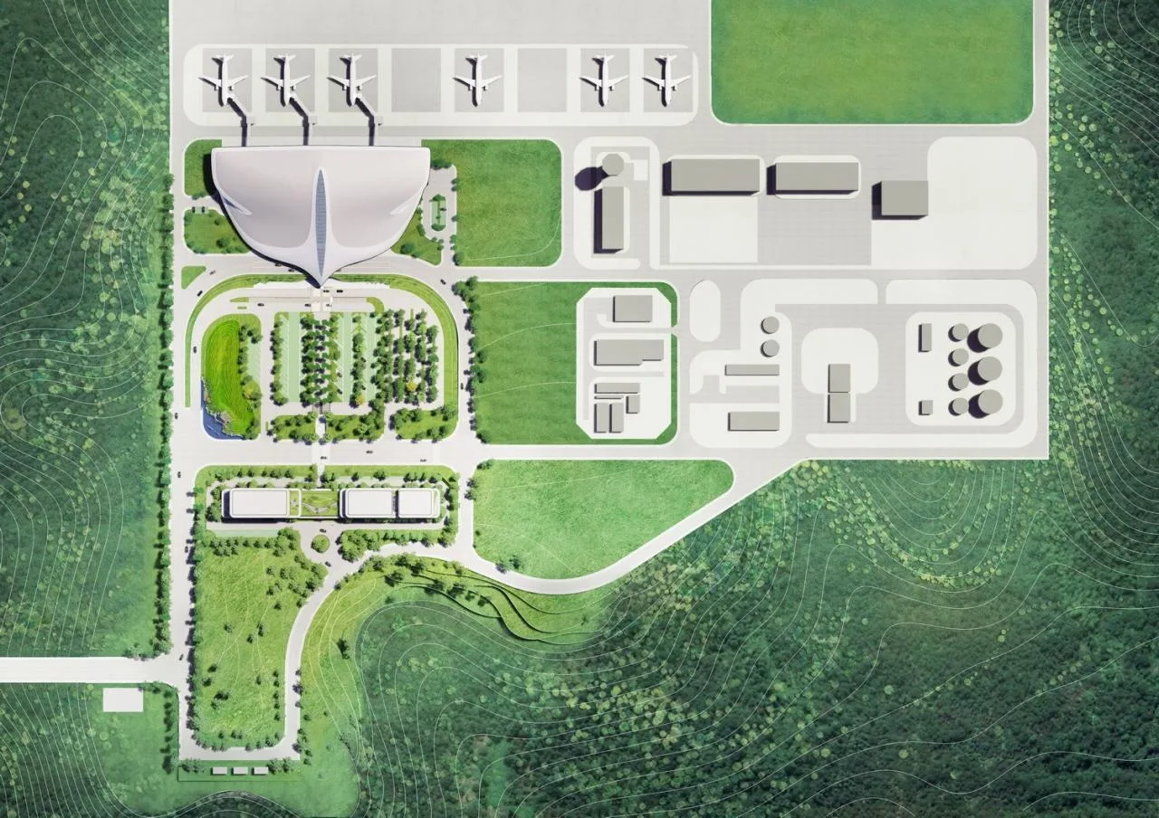 BIM Architecture | 'Flying Birds in the Mountains': Design of Lishui Airport in Zhejiang/MAD by Ma Yansong