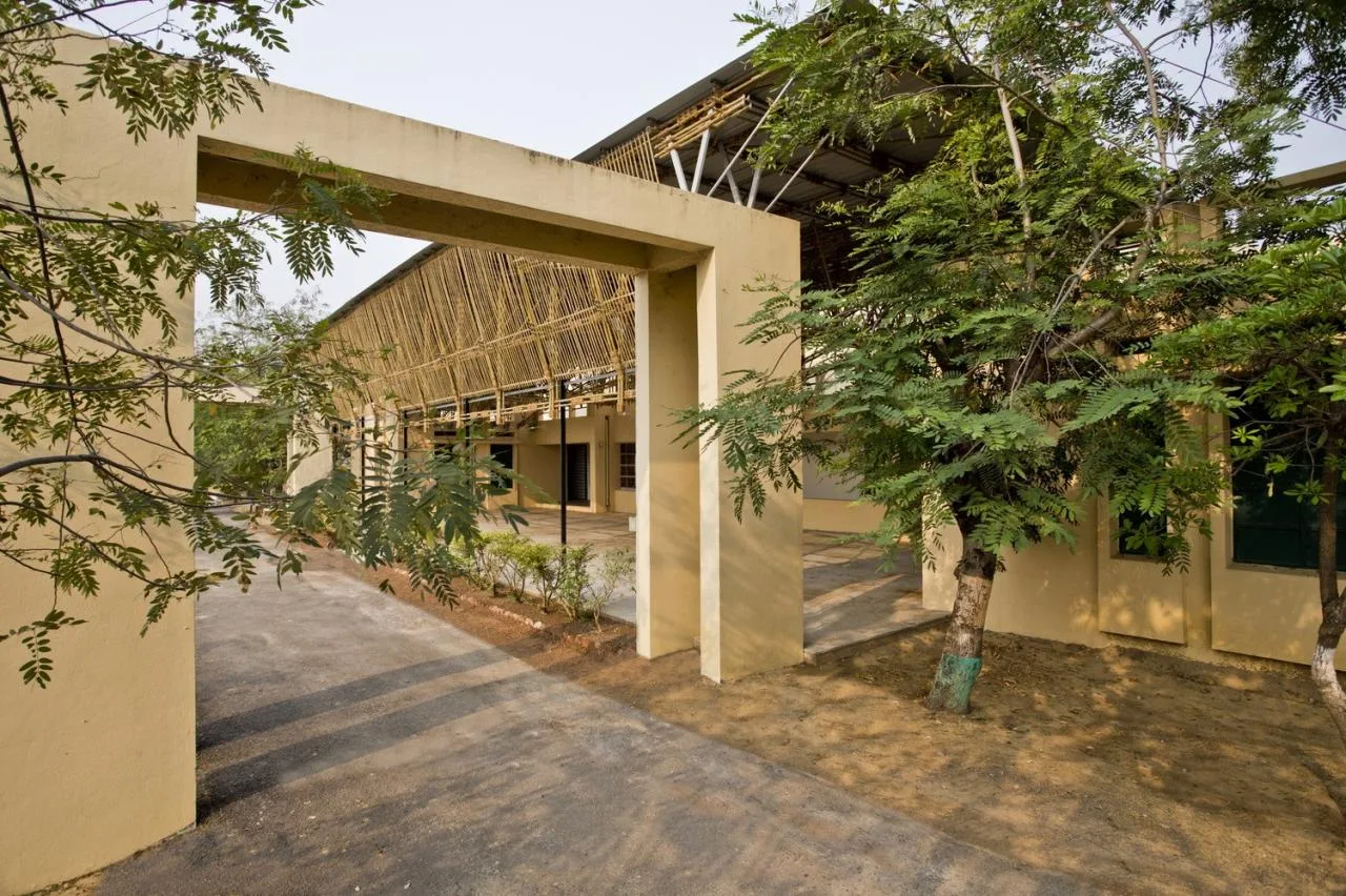 BIM Architecture | Craftsman Bamboo System Yogashala/ThumbImpressions
