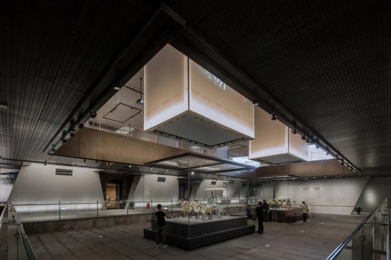 BIM Architecture | Xi'an Qin Shi Huang Mausoleum Museum Bronze Chariots and Horses Museum/Endless Design Studio