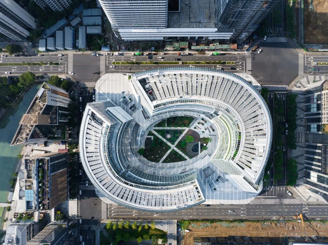 BIM Architecture | Chengdu High tech Innovation and Cooperation Center/LLA
