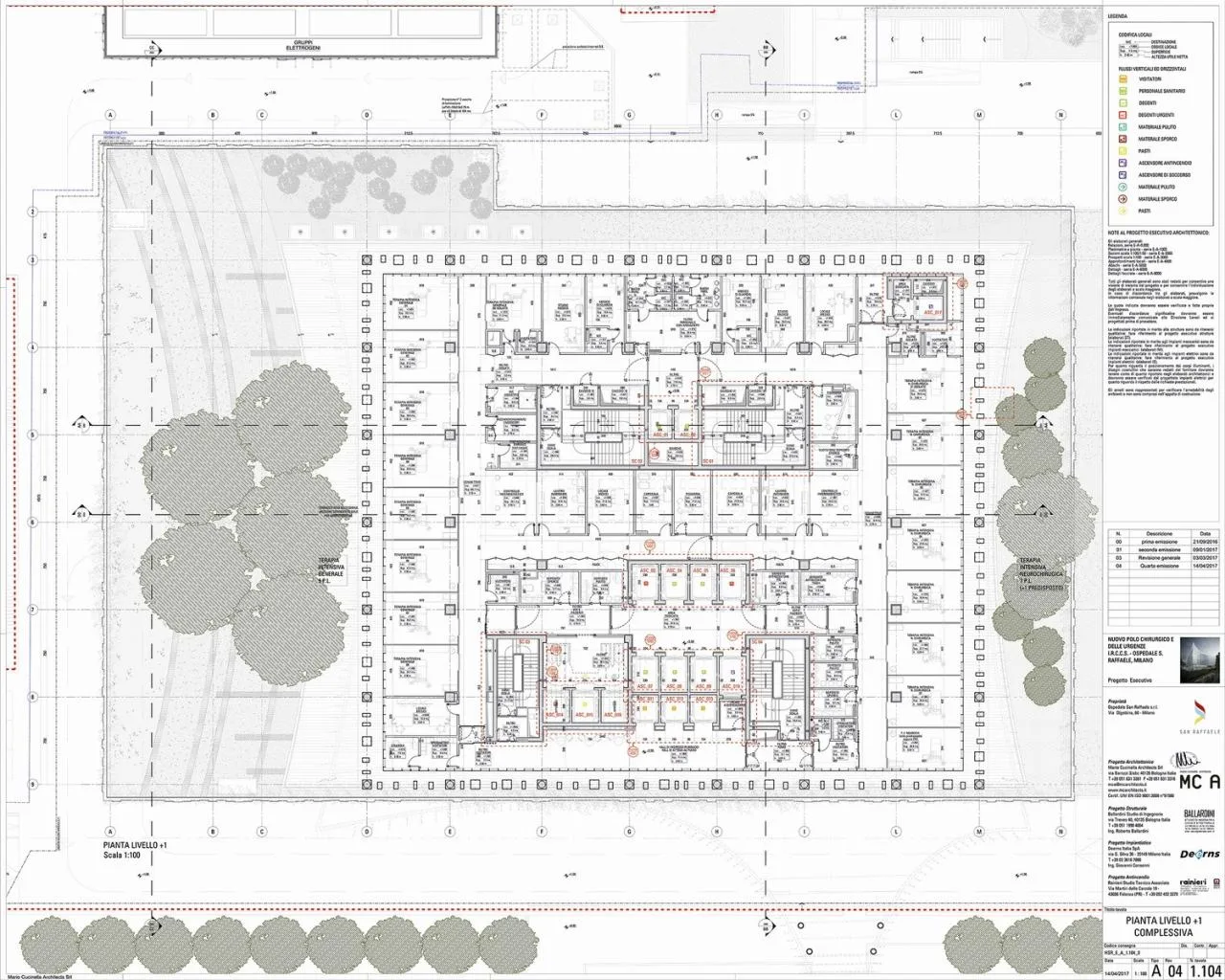 BIM architecture | Hospital that can absorb haze: New Surgery and Emergency Center of Milan San Rafael Hospital/MCA Architecture Firm
