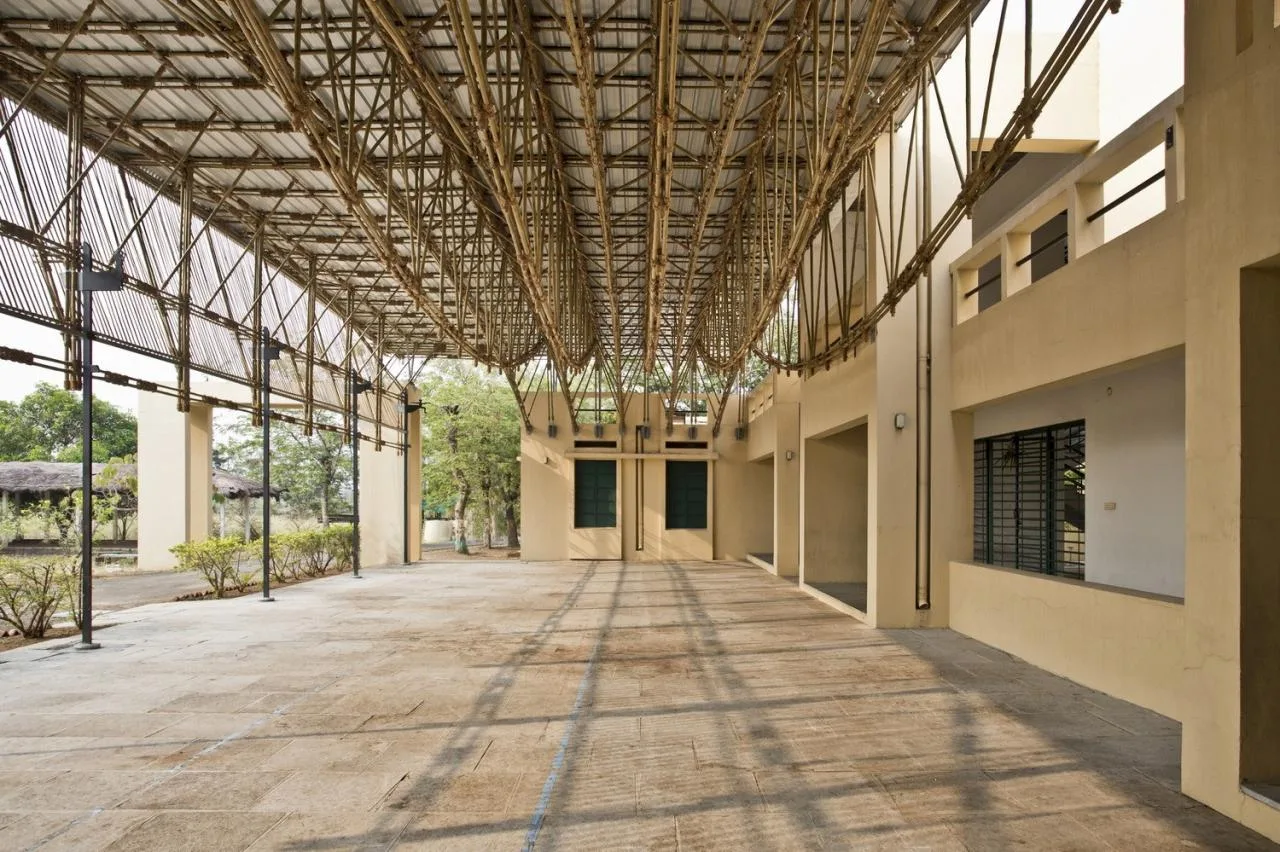 BIM Architecture | Craftsman Bamboo System Yogashala/ThumbImpressions