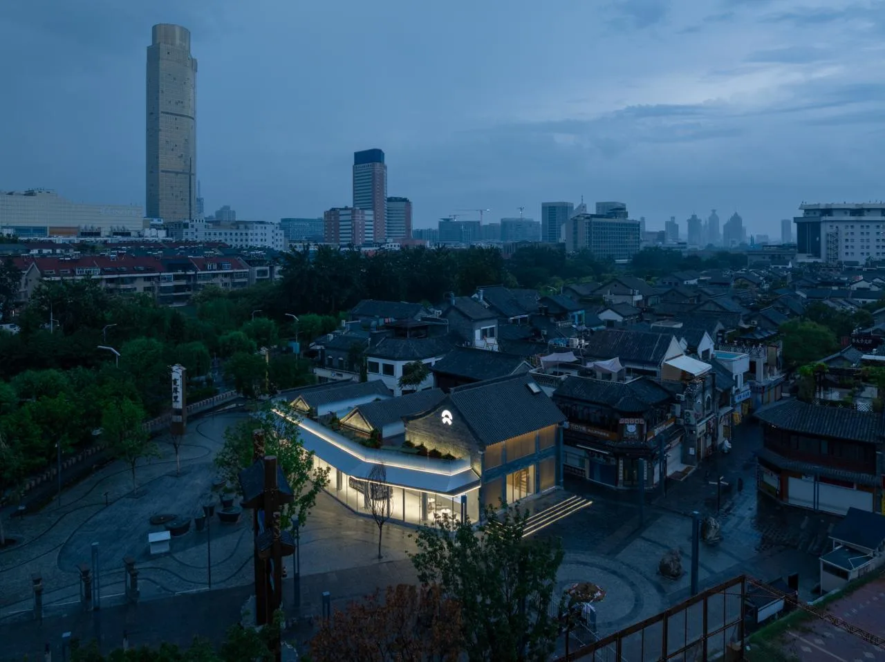BIM Architecture | Integrating the New with the Old, Advancing with the Times: Jinan NIO Center/LUKSTUDIO Zhizuo Studio