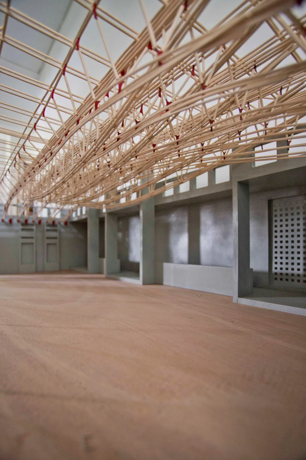BIM Architecture | Craftsman Bamboo System Yogashala/ThumbImpressions