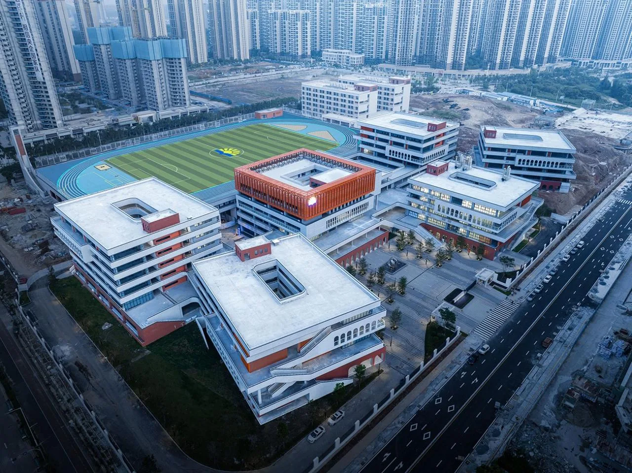 BIM Architecture | Taishan Guangxu Experimental School/Xiangwai Construction Studio