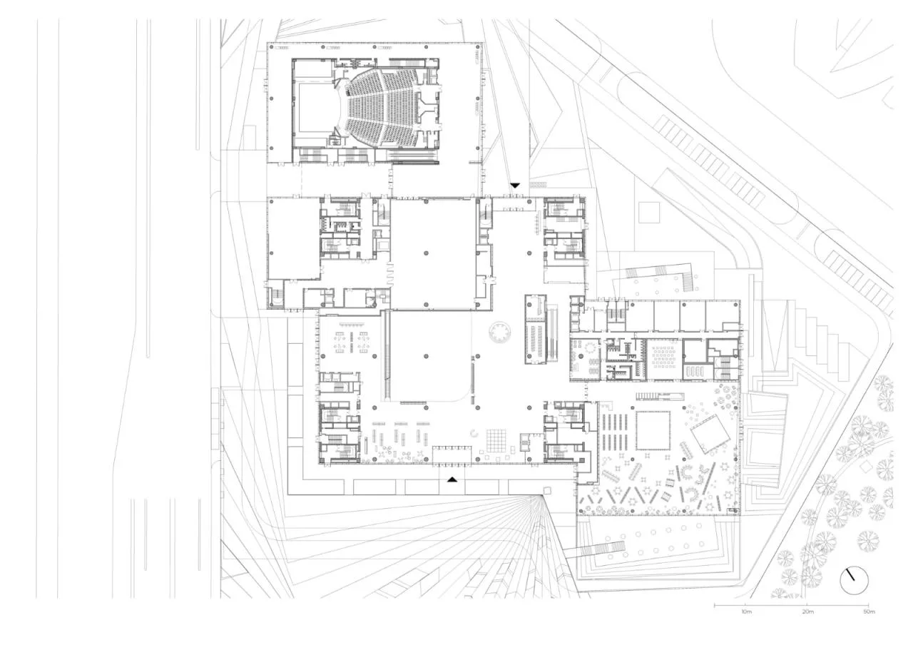 BIM Architecture | Shanghai Library East Building/SHL