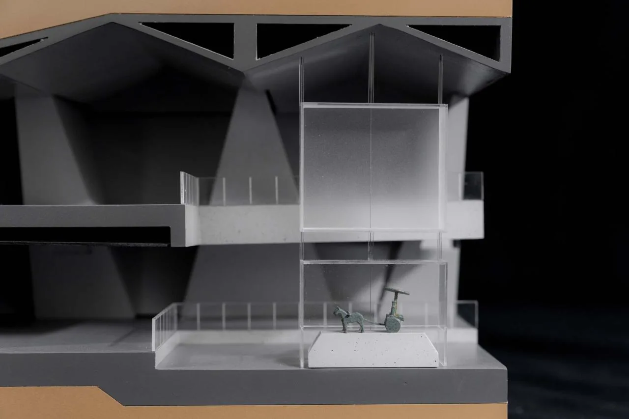 BIM Architecture | Xi'an Qin Shi Huang Mausoleum Museum Bronze Chariots and Horses Museum/Endless Design Studio