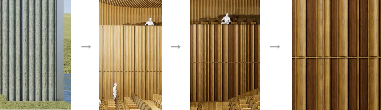 BIM Architecture | Yada Theater: Forest and Stage/Goa Elephant Design