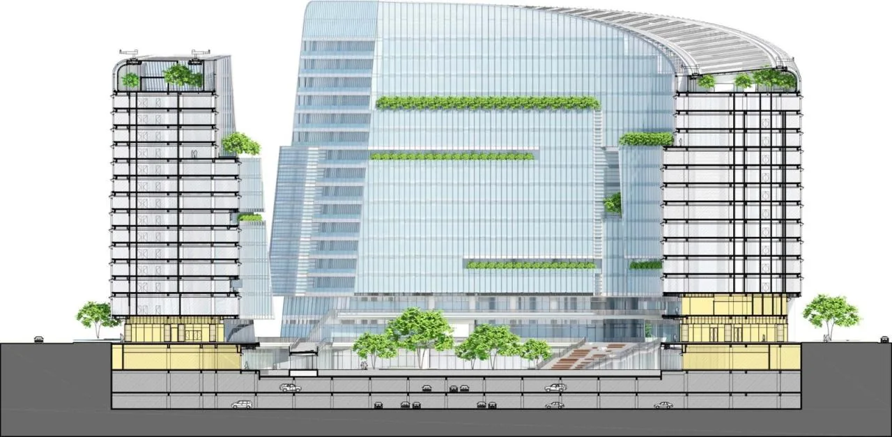 BIM Architecture | Chengdu High tech Innovation and Cooperation Center/LLA