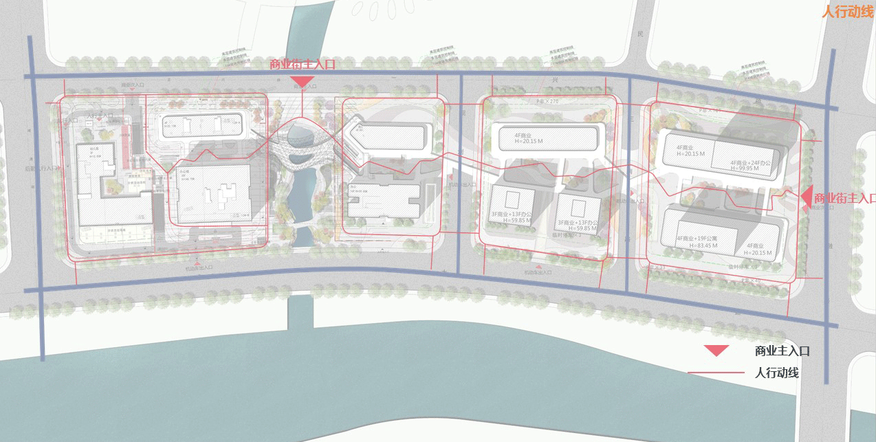 BIM Architecture | Moc Xinguangli · Suzhou High Speed Rail New City Composite Commercial Block/Jianhe Architecture