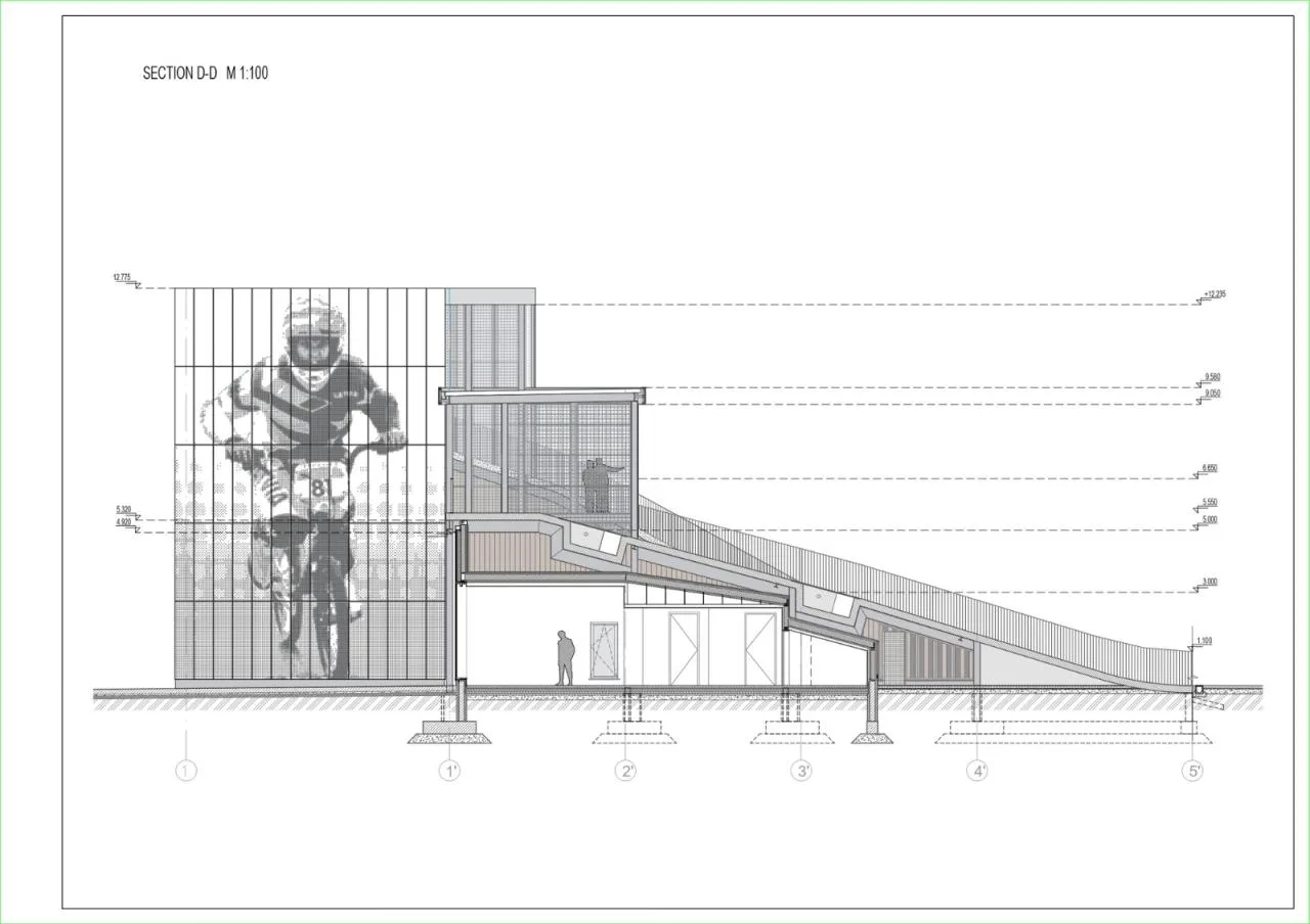 BIM Architecture | Olympic Champion Maris Strombergs' BMX Track/Balta Istaba
