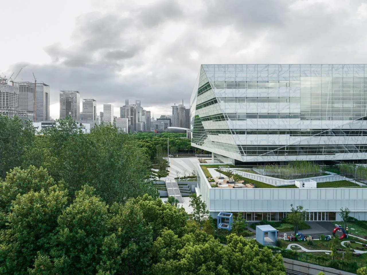 BIM Architecture | Shanghai Library East Building/SHL