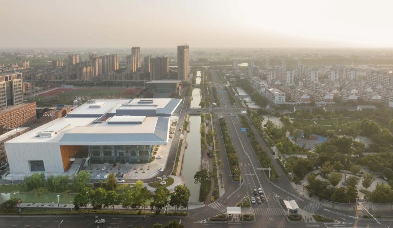 BIM Architecture | Xiangshui Cultural and Art Center/ATAH Landscape Architecture
