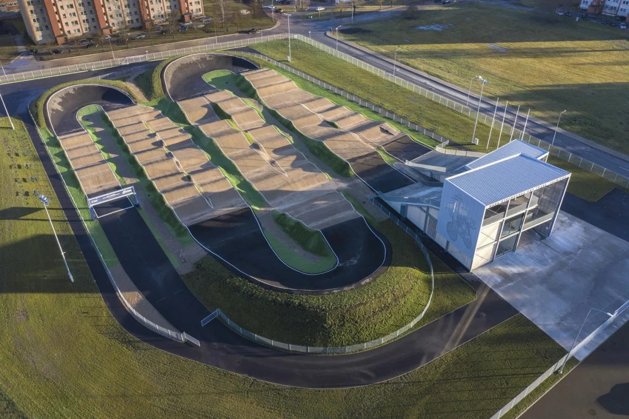BIM Architecture | Olympic Champion Maris Strombergs' BMX Track/Balta Istaba