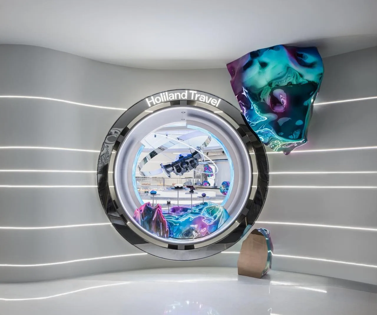 BIM Architecture | HOLILAND TRAVEL: Future Narrative of Parallel Universe/SLT Design Consulting Co., Ltd