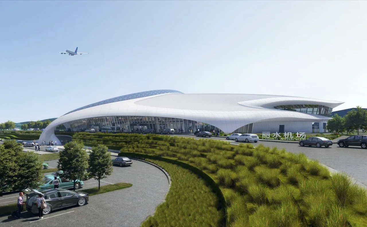 BIM Architecture | 'Flying Birds in the Mountains': Design of Lishui Airport in Zhejiang/MAD by Ma Yansong