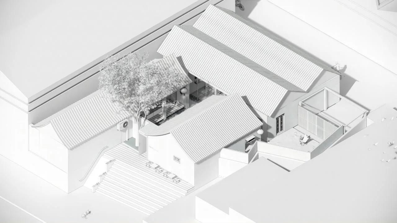 BIM Architecture | Wanguo Fudi Craft Wine Bar, Beijing/DAGA Grand View Architecture
