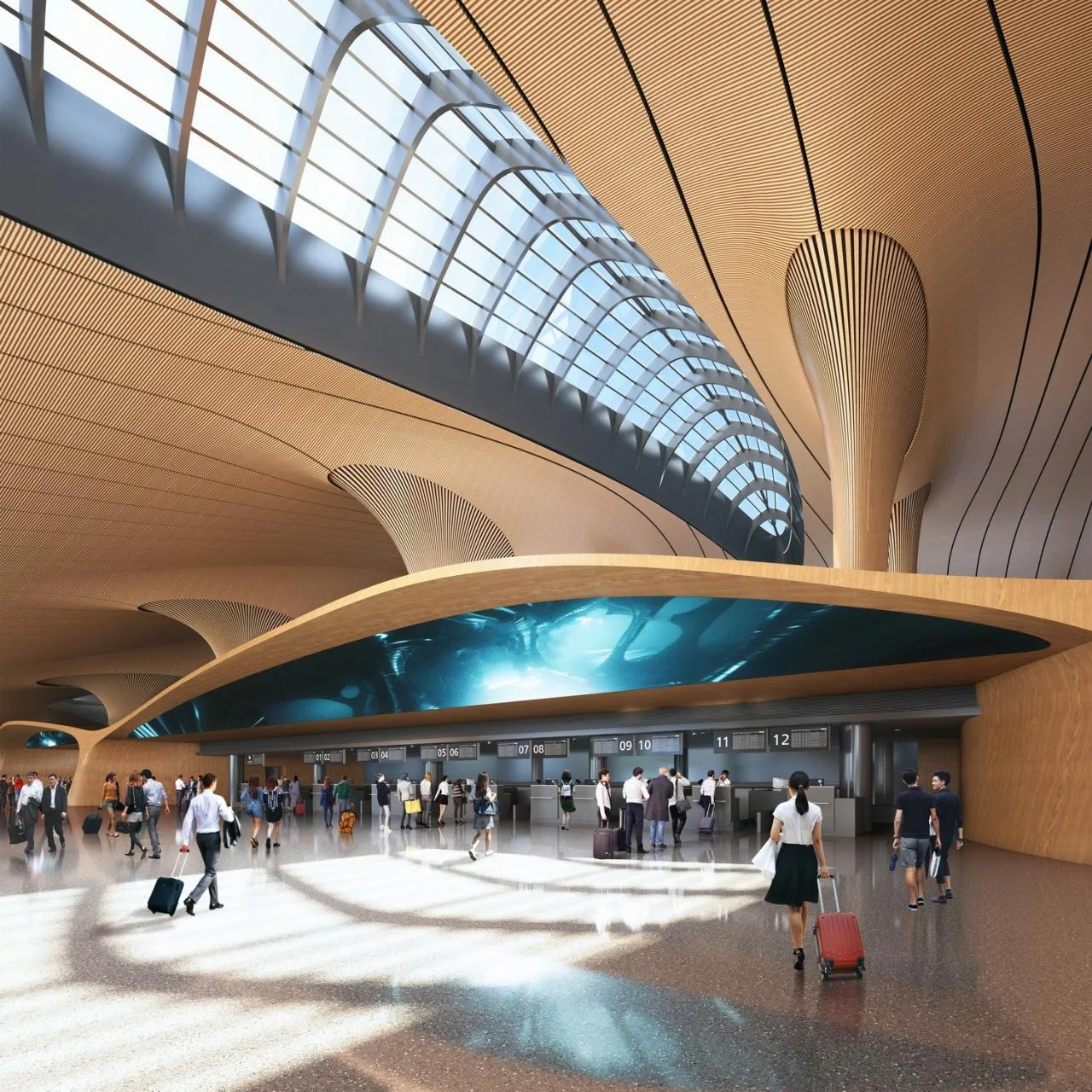 BIM Architecture | 'Flying Birds in the Mountains': Design of Lishui Airport in Zhejiang/MAD by Ma Yansong