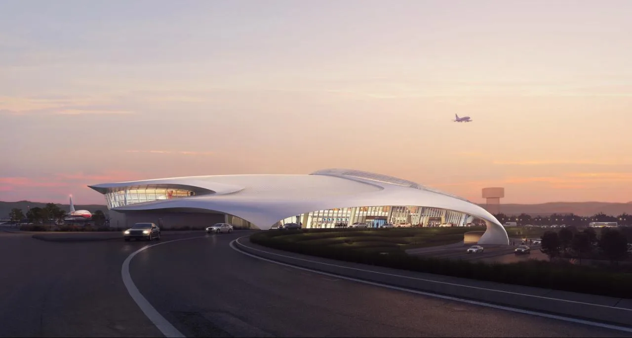 BIM Architecture | 'Flying Birds in the Mountains': Design of Lishui Airport in Zhejiang/MAD by Ma Yansong