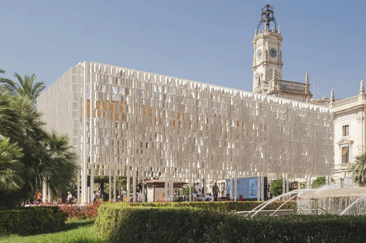 BIM Architecture | Detachable Ceramic Structure, Valencia Market Venue/Miguel Arraiz+Arqueha