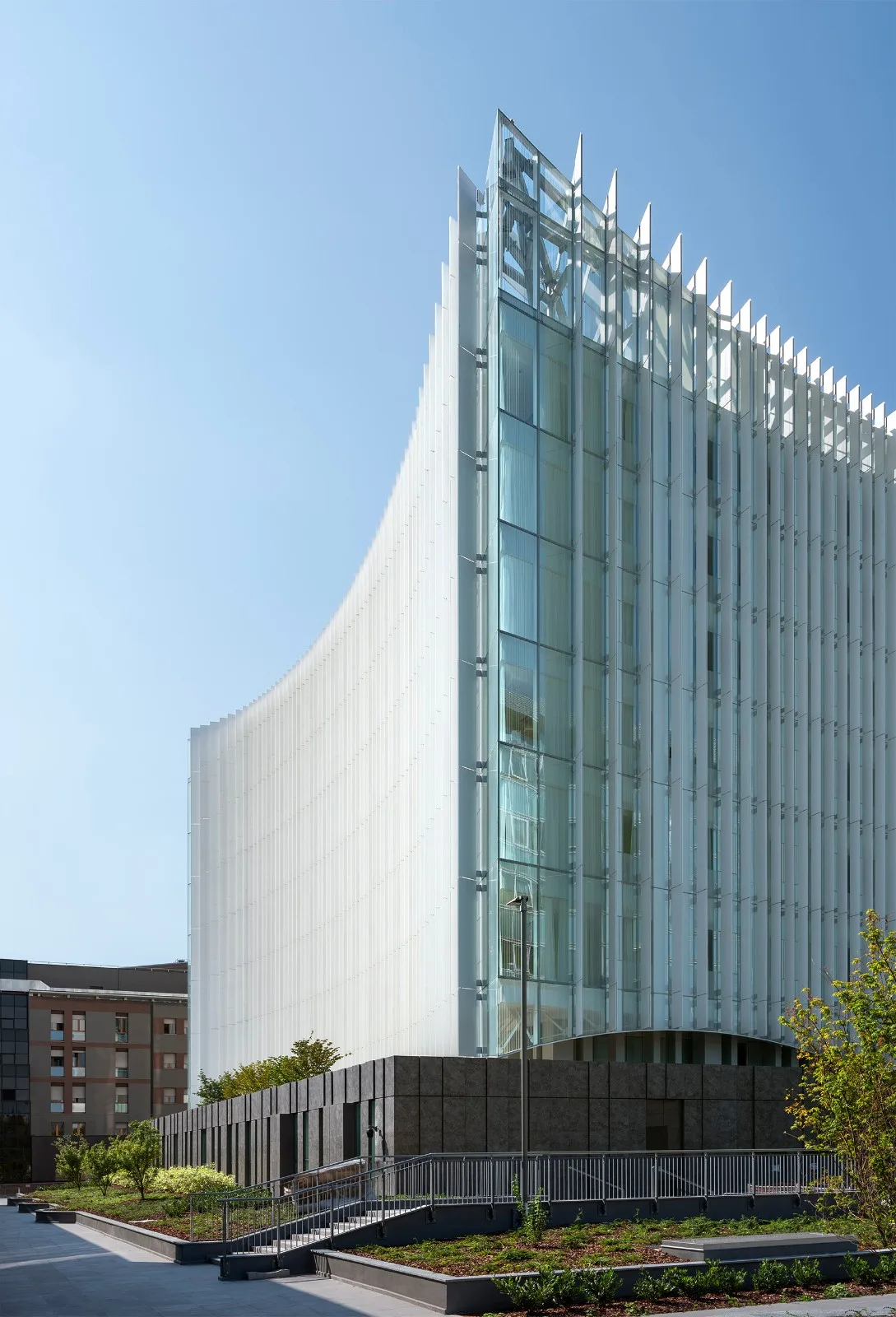 BIM architecture | Hospital that can absorb haze: New Surgery and Emergency Center of Milan San Rafael Hospital/MCA Architecture Firm