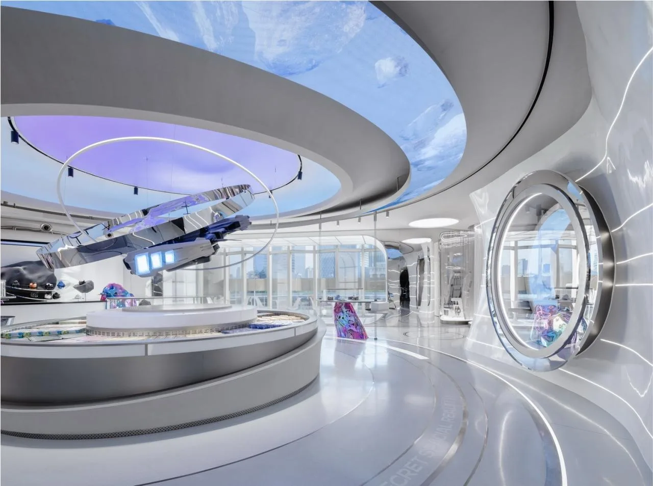 BIM Architecture | HOLILAND TRAVEL: Future Narrative of Parallel Universe/SLT Design Consulting Co., Ltd