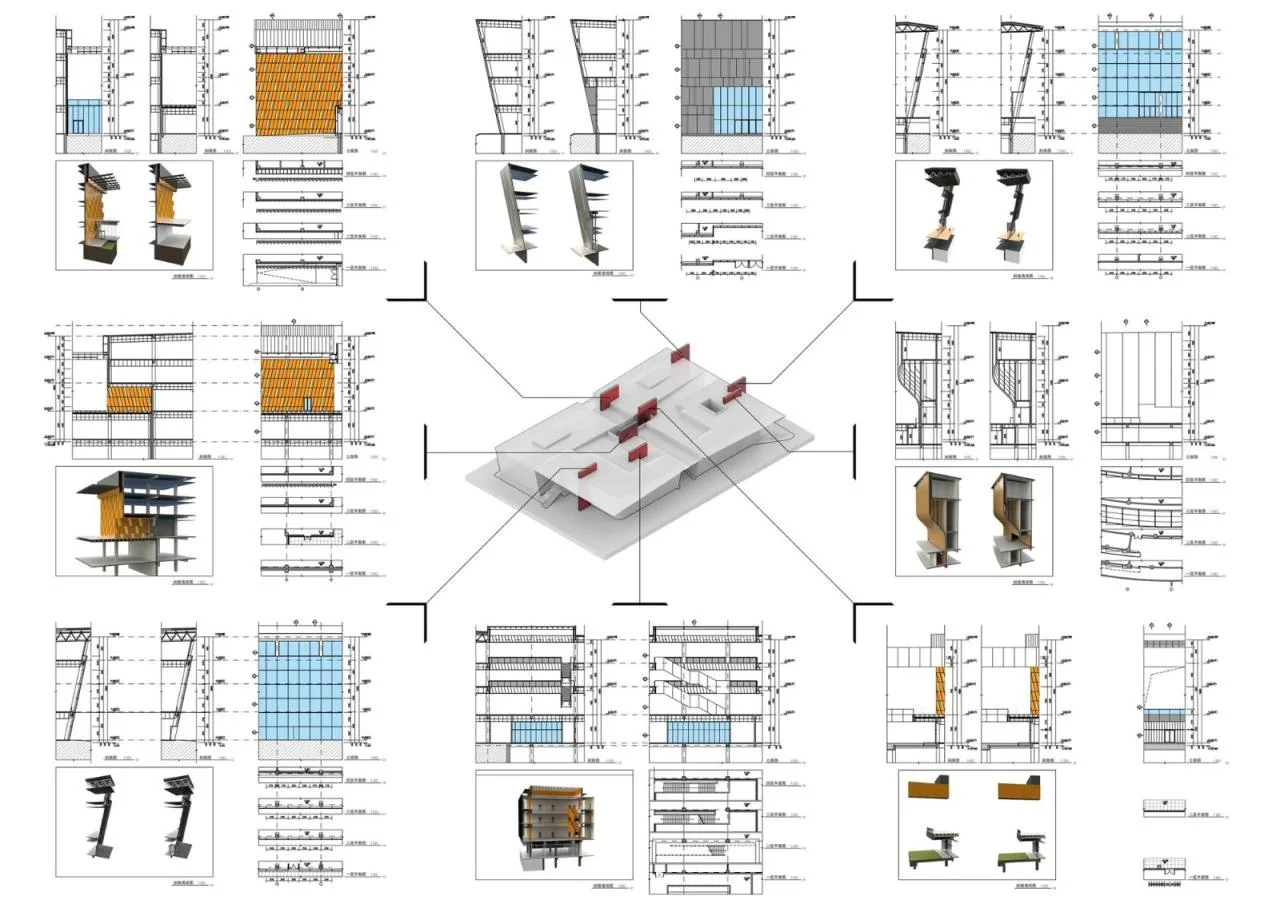 BIM Architecture | Xiangshui Cultural and Art Center/ATAH Landscape Architecture