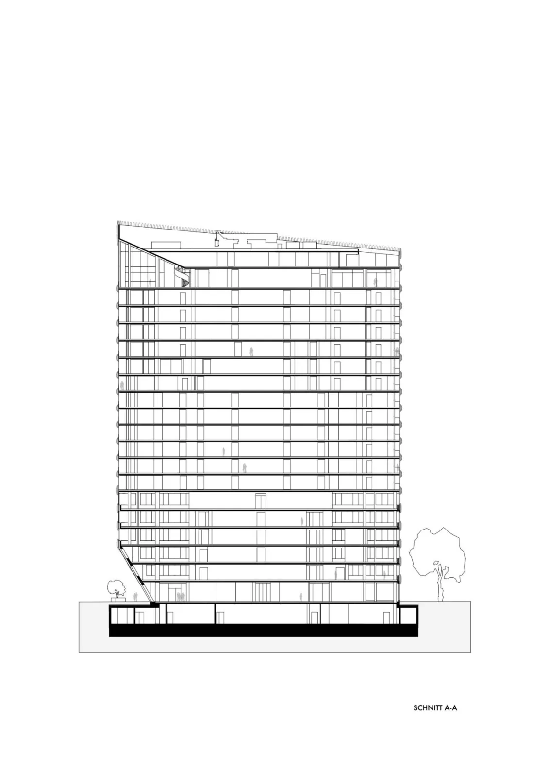 BIM Architecture | RKM740 "Zipper" Tower/J. Mayer H. Architects