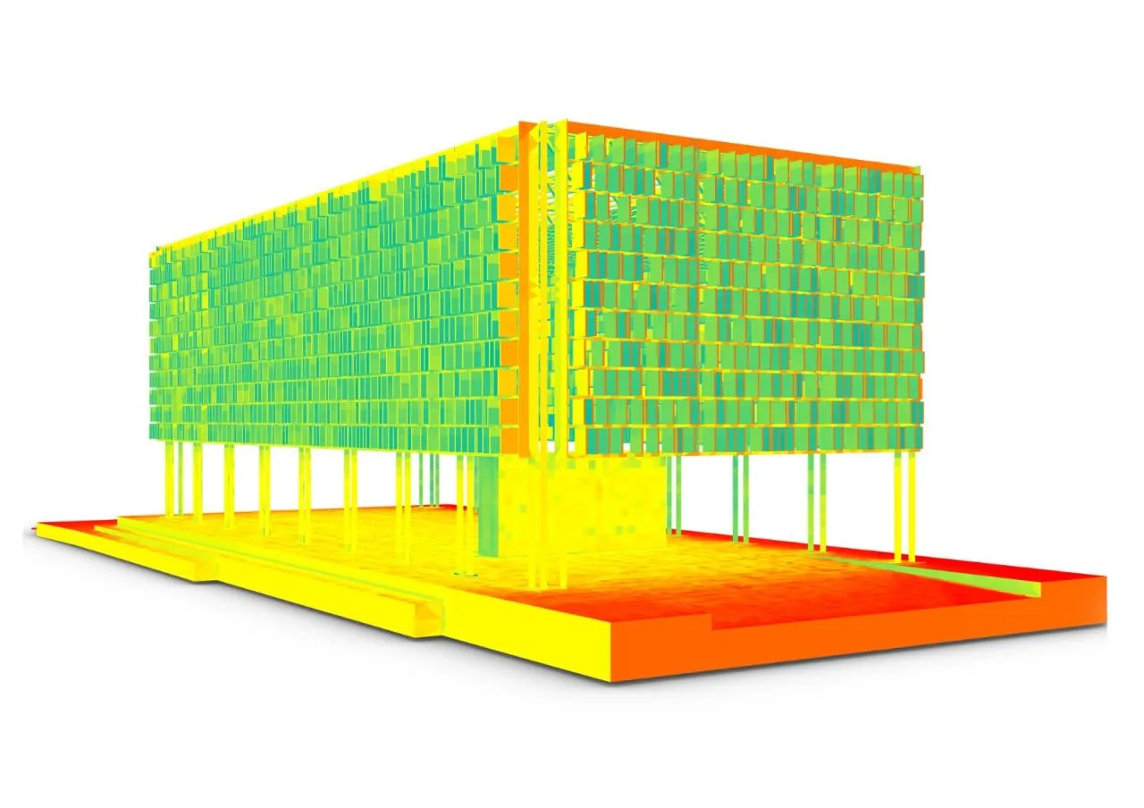 BIM Architecture | Detachable Ceramic Structure, Valencia Market Venue/Miguel Arraiz+Arqueha