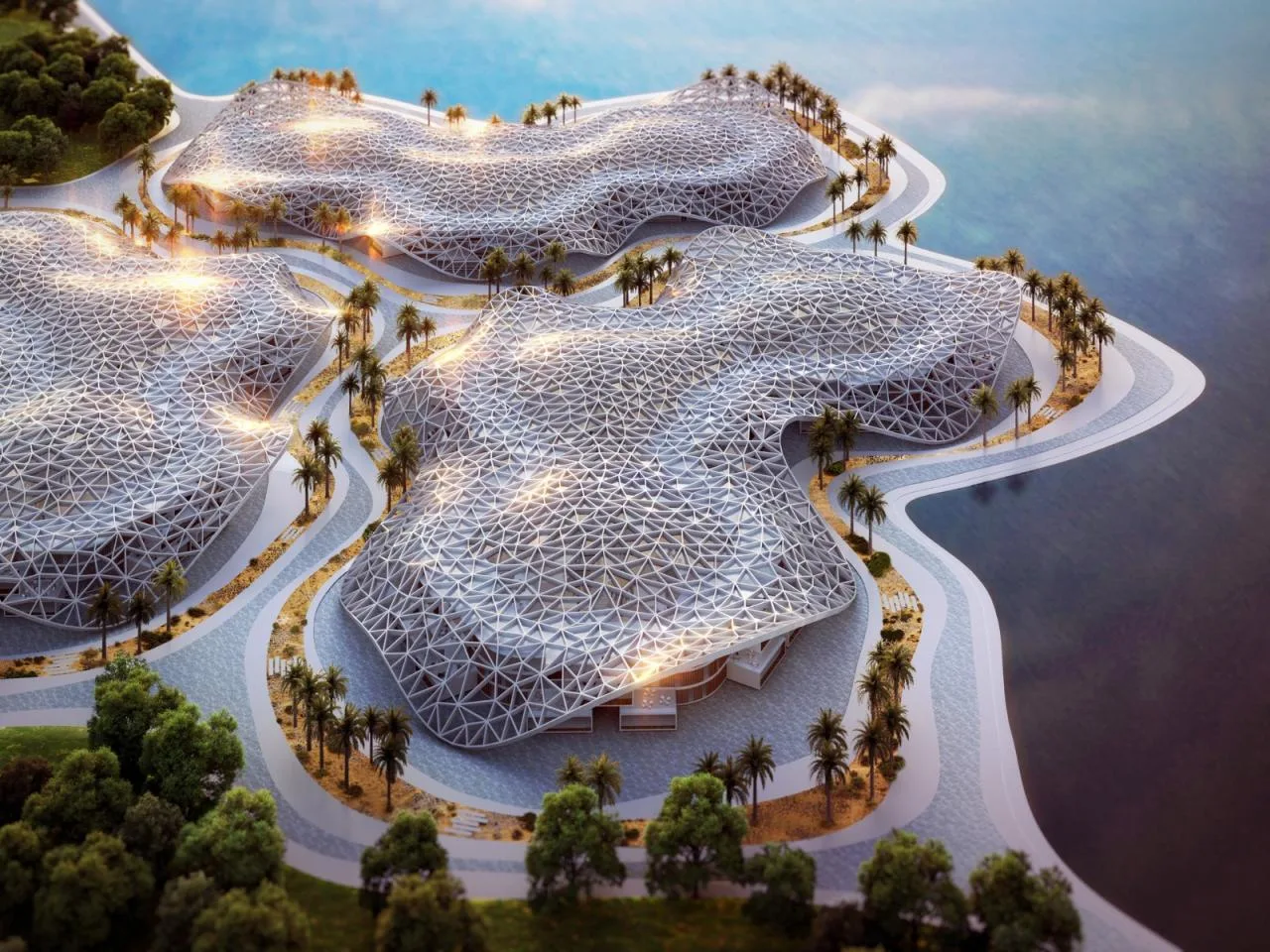 BIM Architecture | Dubai to Build New Technology Zone Creekside, Net Zero Carbon Zone/URB