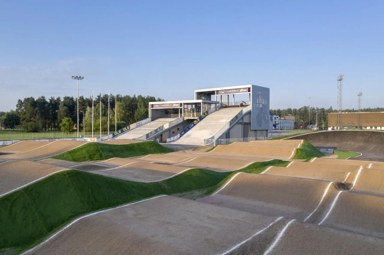 BIM Architecture | Olympic Champion Maris Strombergs' BMX Track/Balta Istaba