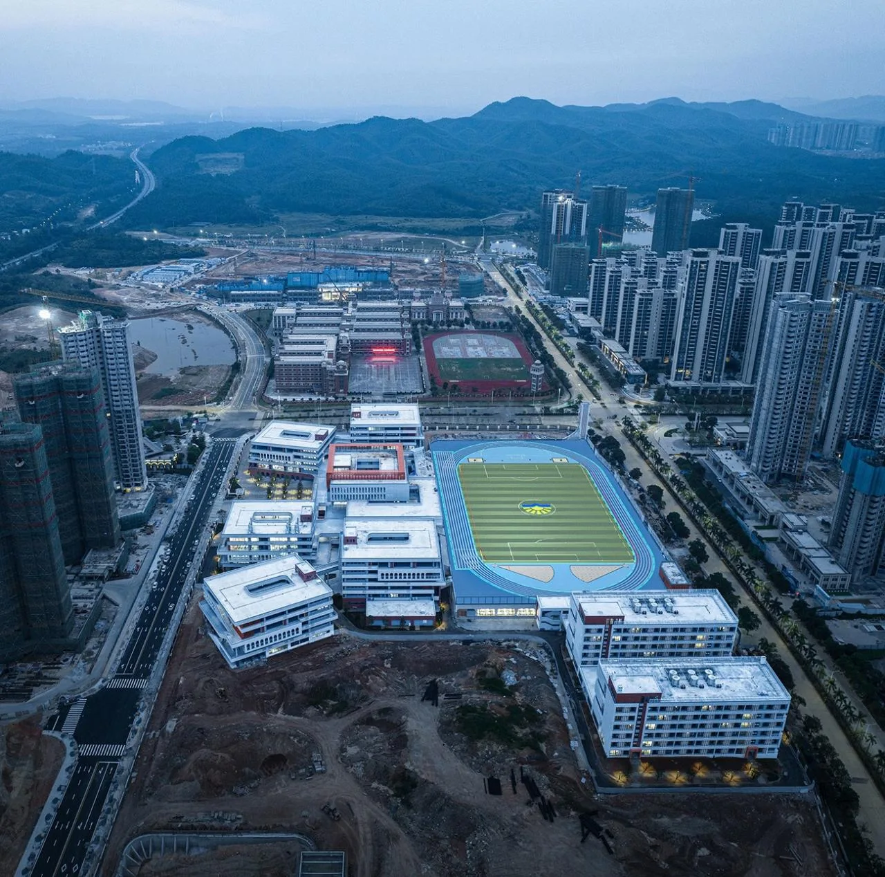BIM Architecture | Taishan Guangxu Experimental School/Xiangwai Construction Studio