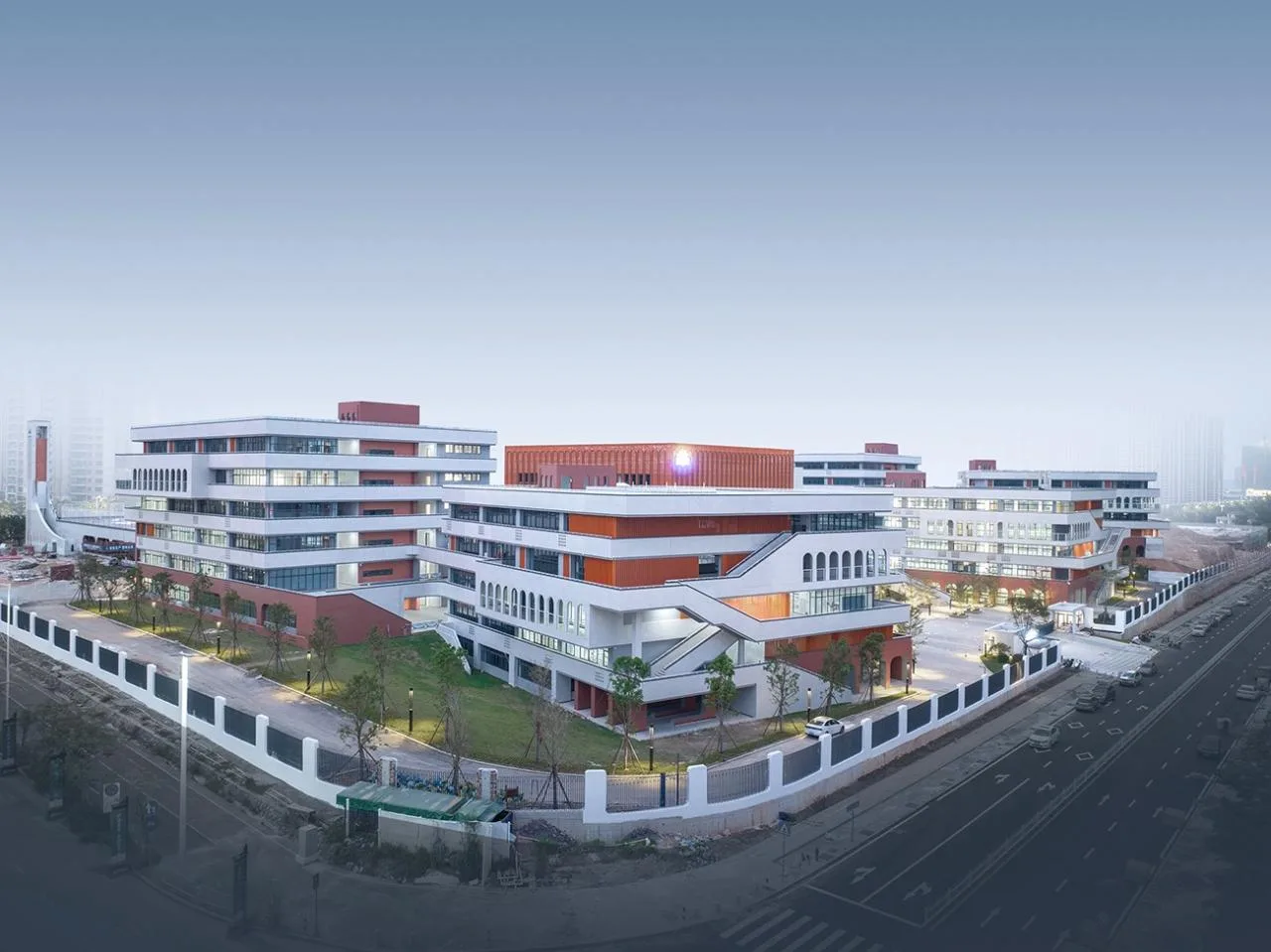 BIM Architecture | Taishan Guangxu Experimental School/Xiangwai Construction Studio