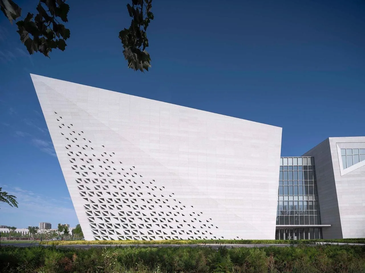 BIM Architecture | Ningxia Art Museum/Architectural Landscape Design