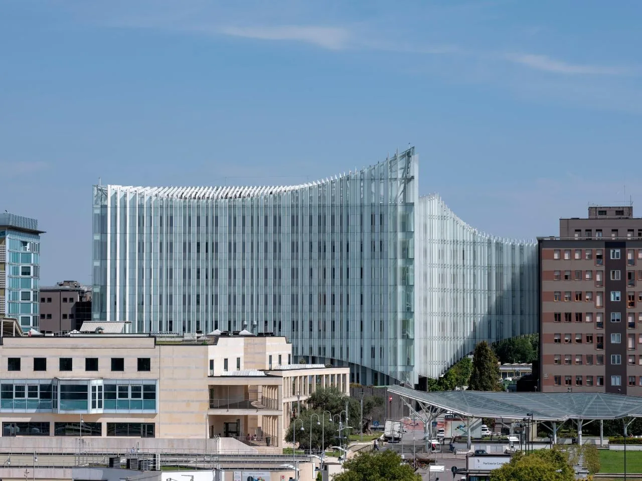BIM architecture | Hospital that can absorb haze: New Surgery and Emergency Center of Milan San Rafael Hospital/MCA Architecture Firm