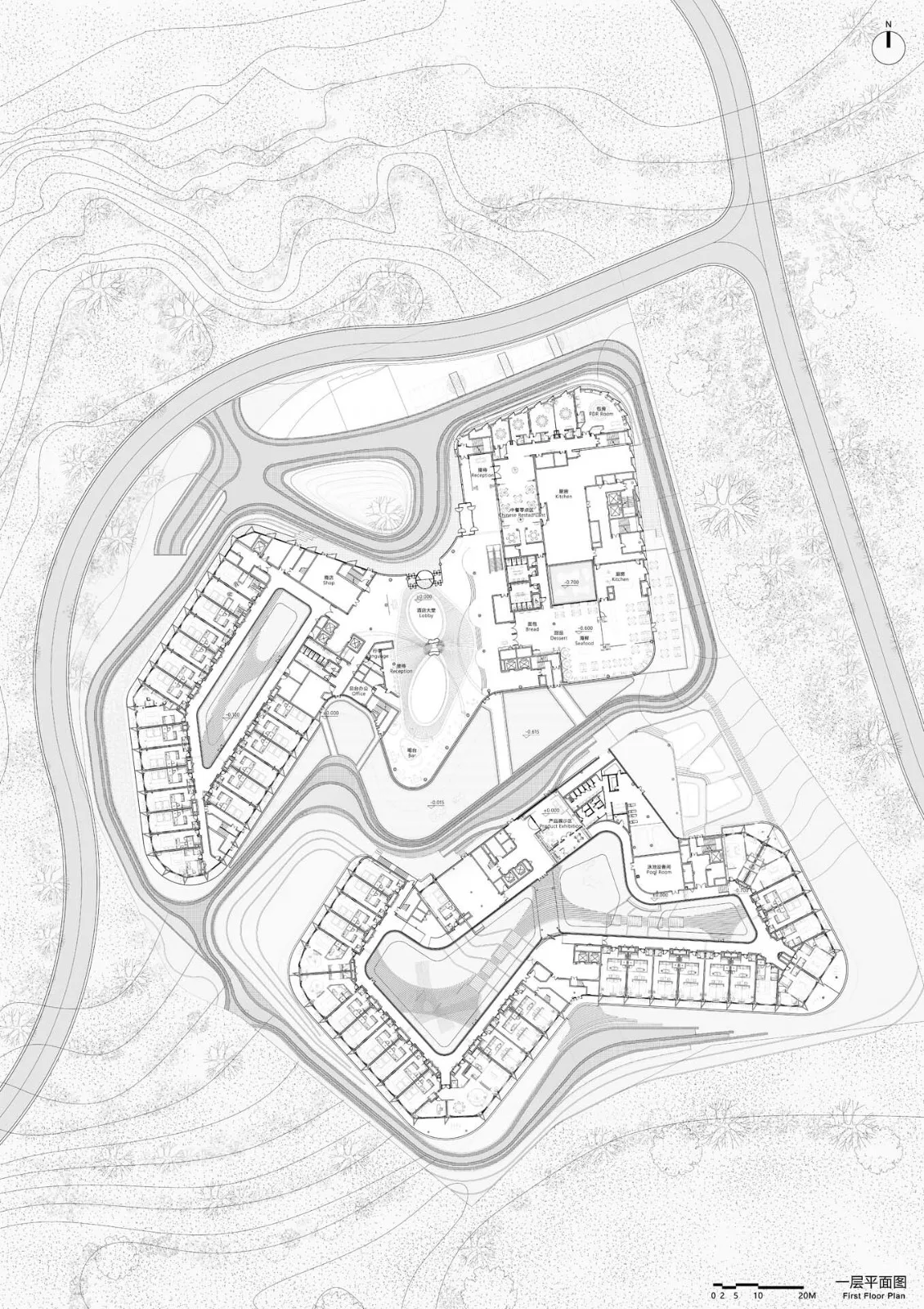 BIM Architecture | Nanjing Ritz Hotel/Shanghai Chuangmeng International Architectural Design
