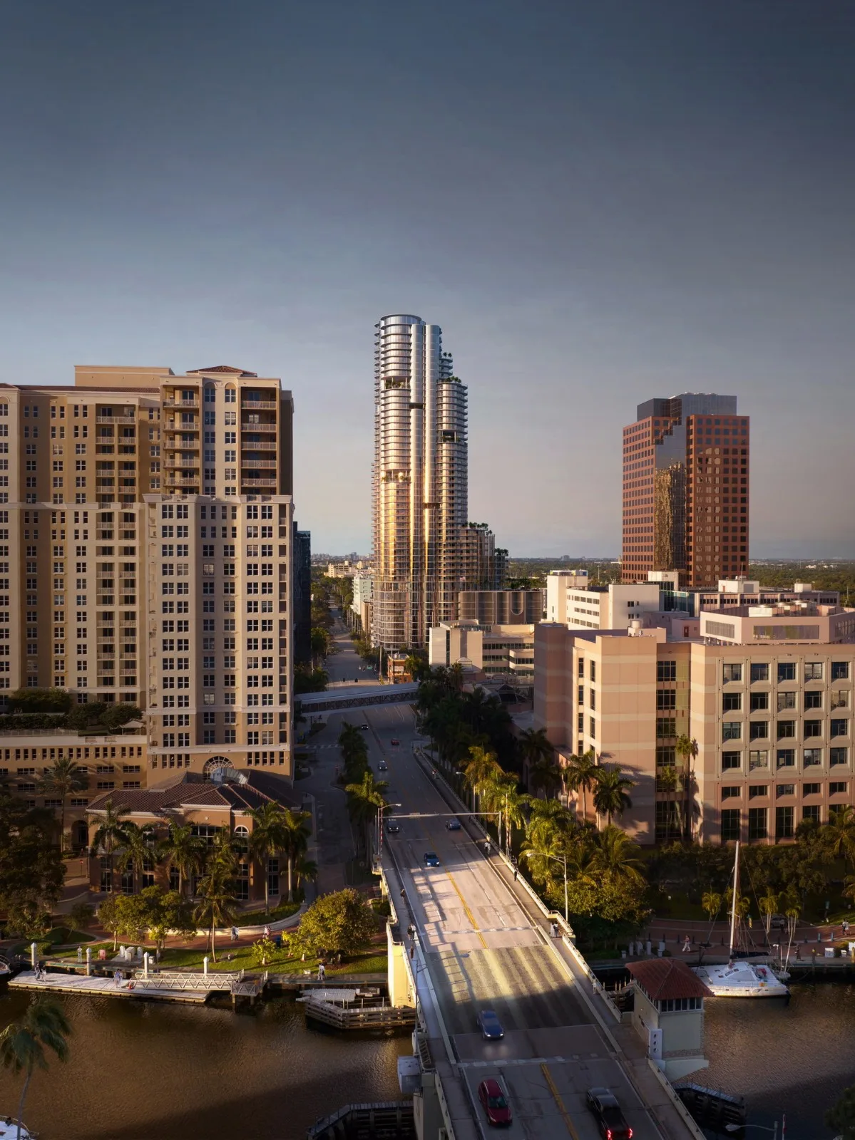 BIM Architecture | Stacked Columns, South Florida Integrated Tower Solution/ODA