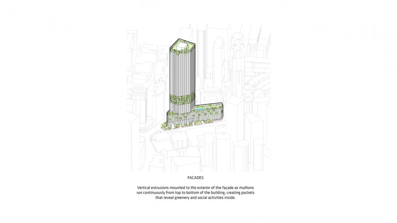BIM Architecture | Singapore Jinkaiyuan Center/BIG+Carlo Ratti Associate