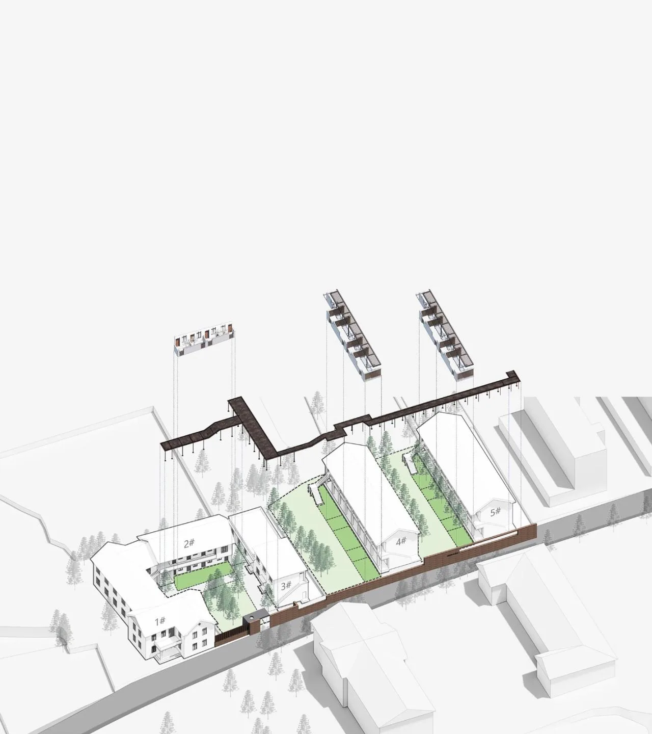 BIM Architecture | Longyou Xikou Town Rural Future Community Pu She · Xikou Shared Homestay/Shanghai Yanyang Architectural Design Studio