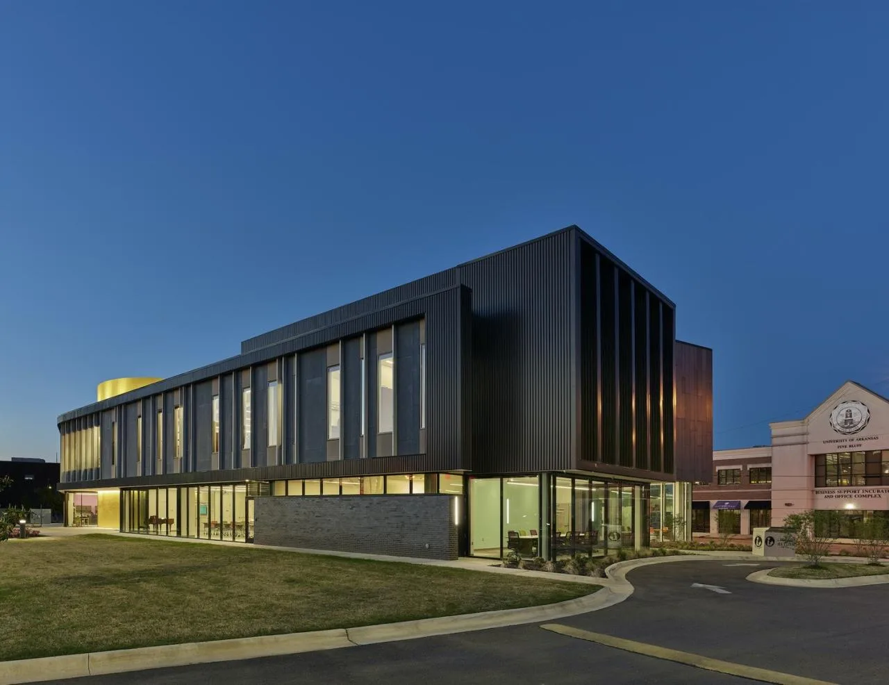 BIM Architecture | Pine Bluff General Library/Polk Stanley Wilcox Architects