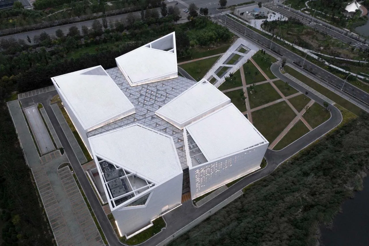 BIM Architecture | Ningxia Art Museum/Architectural Landscape Design
