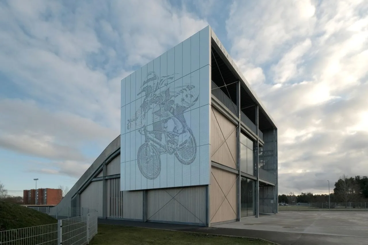 BIM Architecture | Olympic Champion Maris Strombergs' BMX Track/Balta Istaba