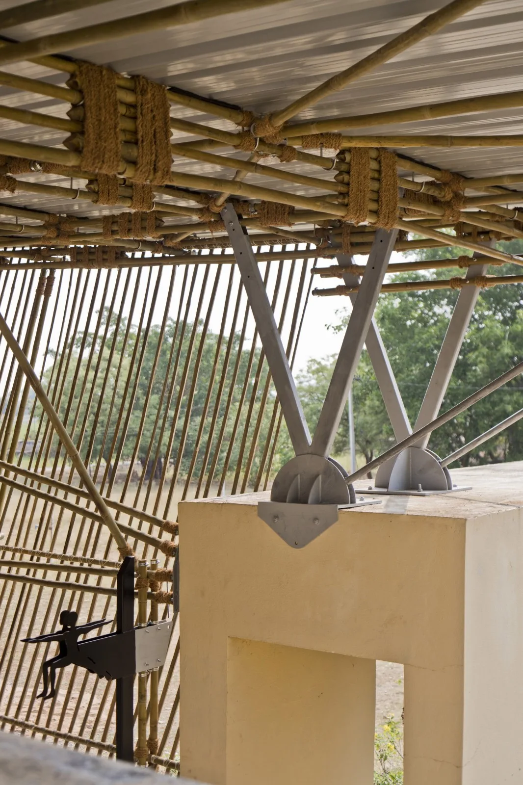 BIM Architecture | Craftsman Bamboo System Yogashala/ThumbImpressions