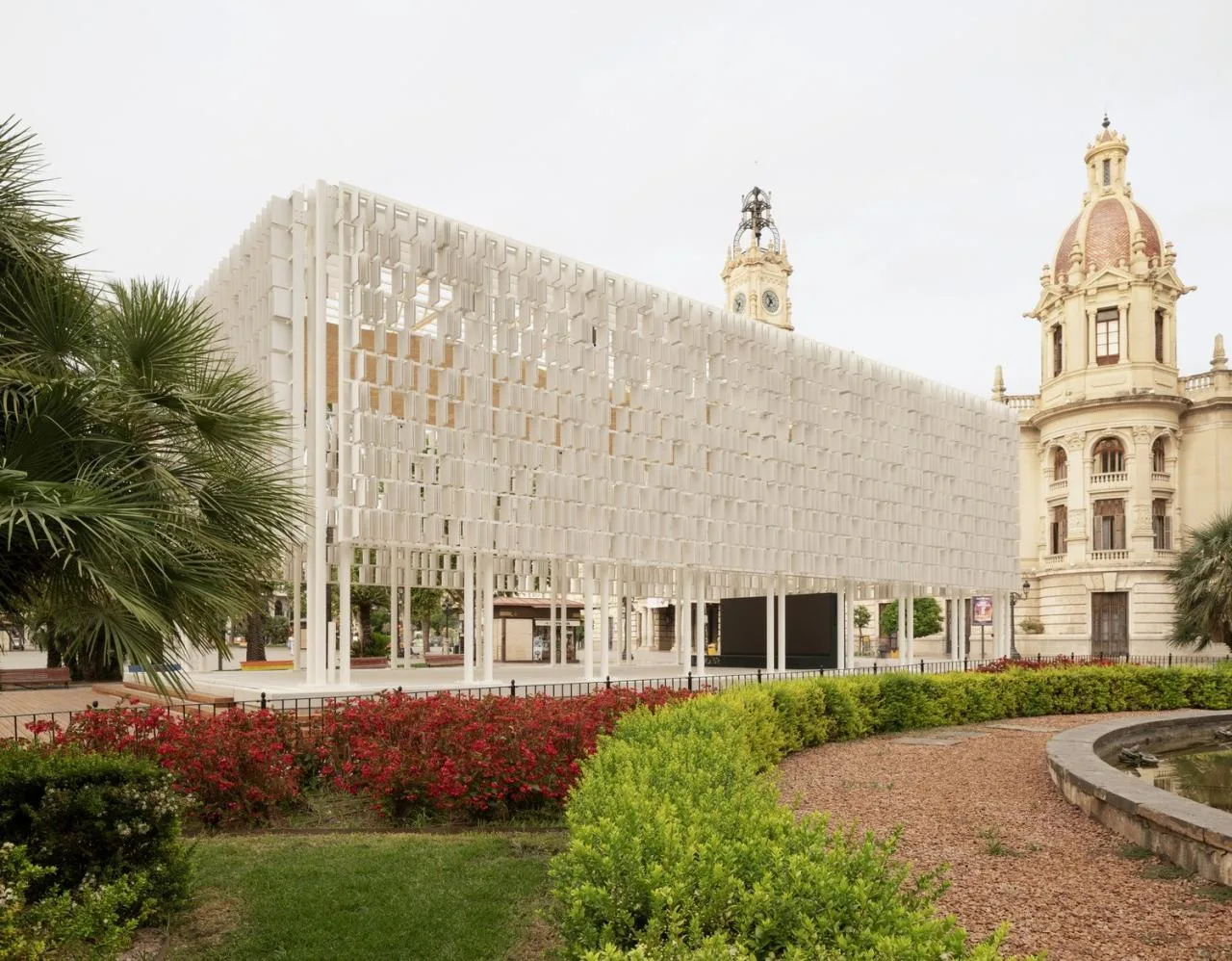 BIM Architecture | Detachable Ceramic Structure, Valencia Market Venue/Miguel Arraiz+Arqueha
