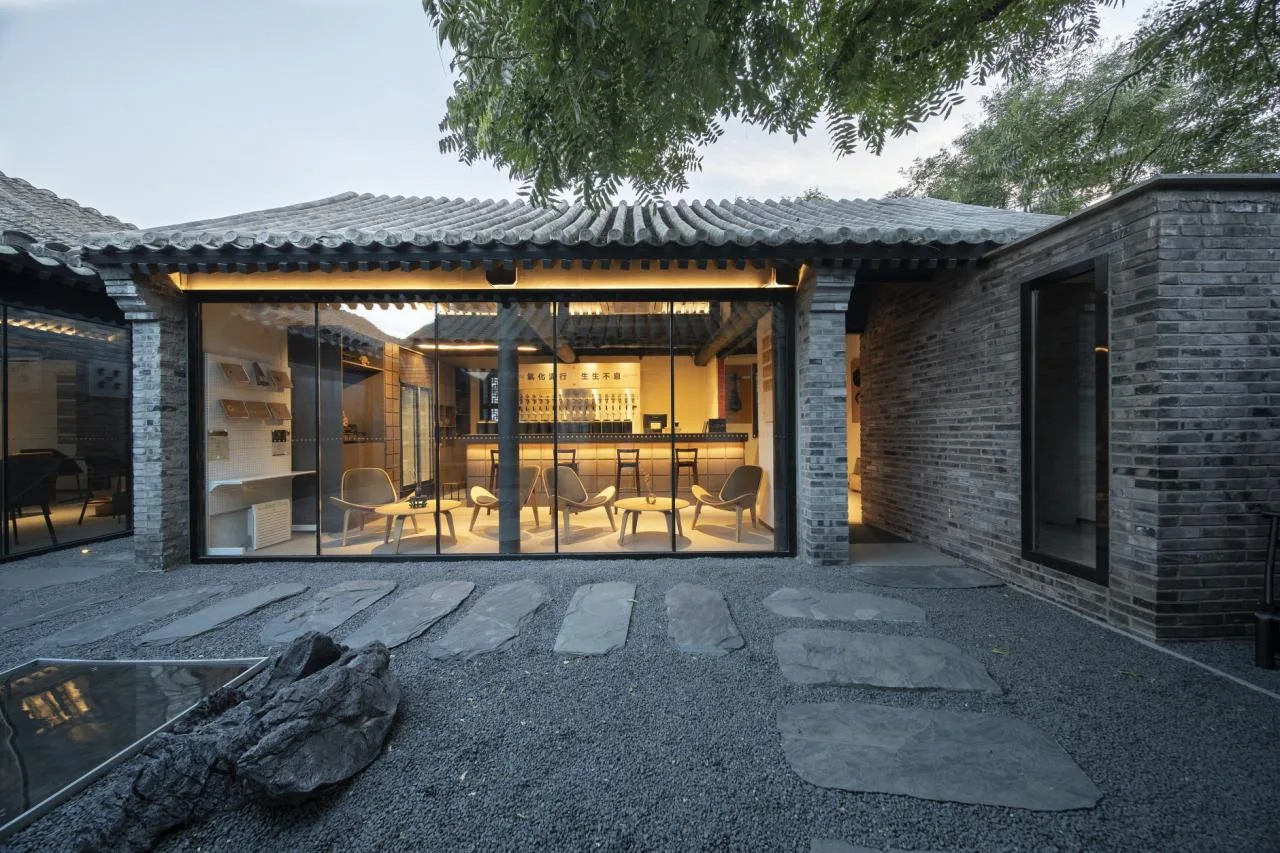 BIM Architecture | Wanguo Fudi Craft Wine Bar, Beijing/DAGA Grand View Architecture
