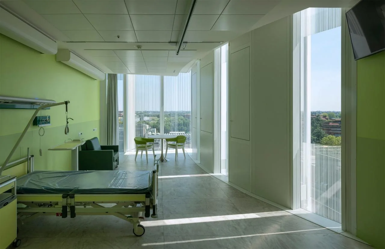 BIM architecture | Hospital that can absorb haze: New Surgery and Emergency Center of Milan San Rafael Hospital/MCA Architecture Firm