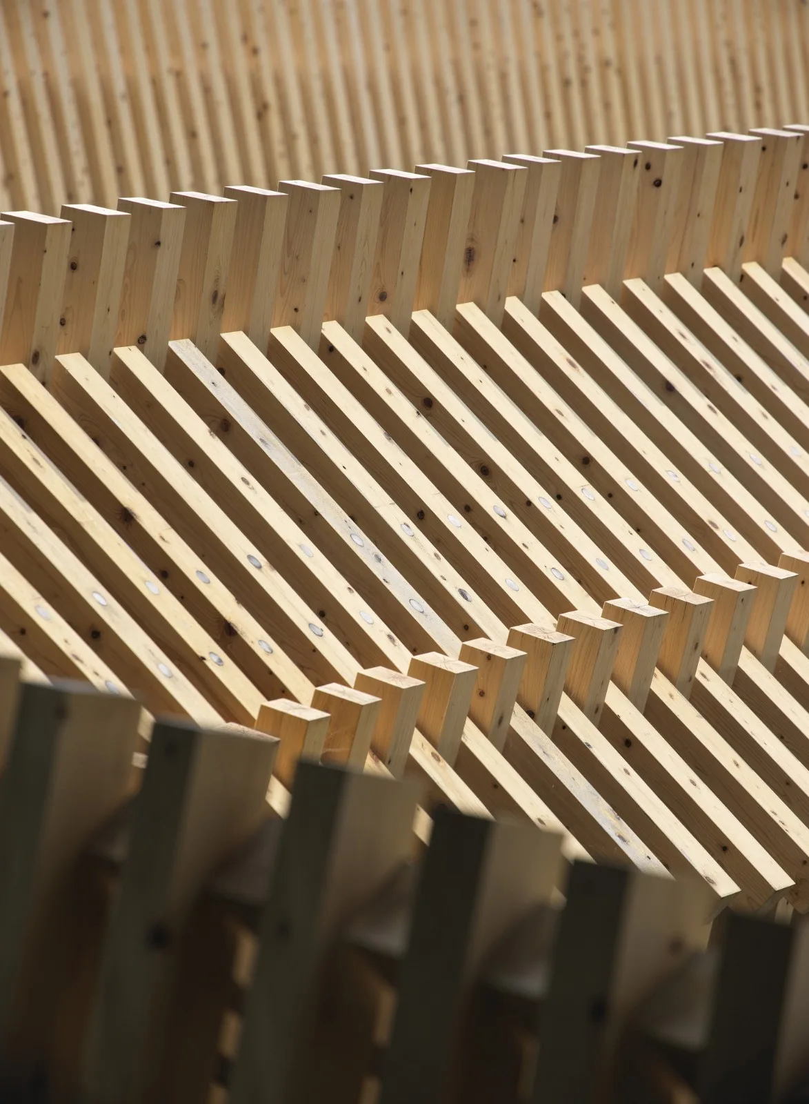 BIM Architecture | Combining Traditional Woodworking Techniques with Modern Computing Technology, Kusugibashi/Kengo Kuma Architecture Urban Design Firm