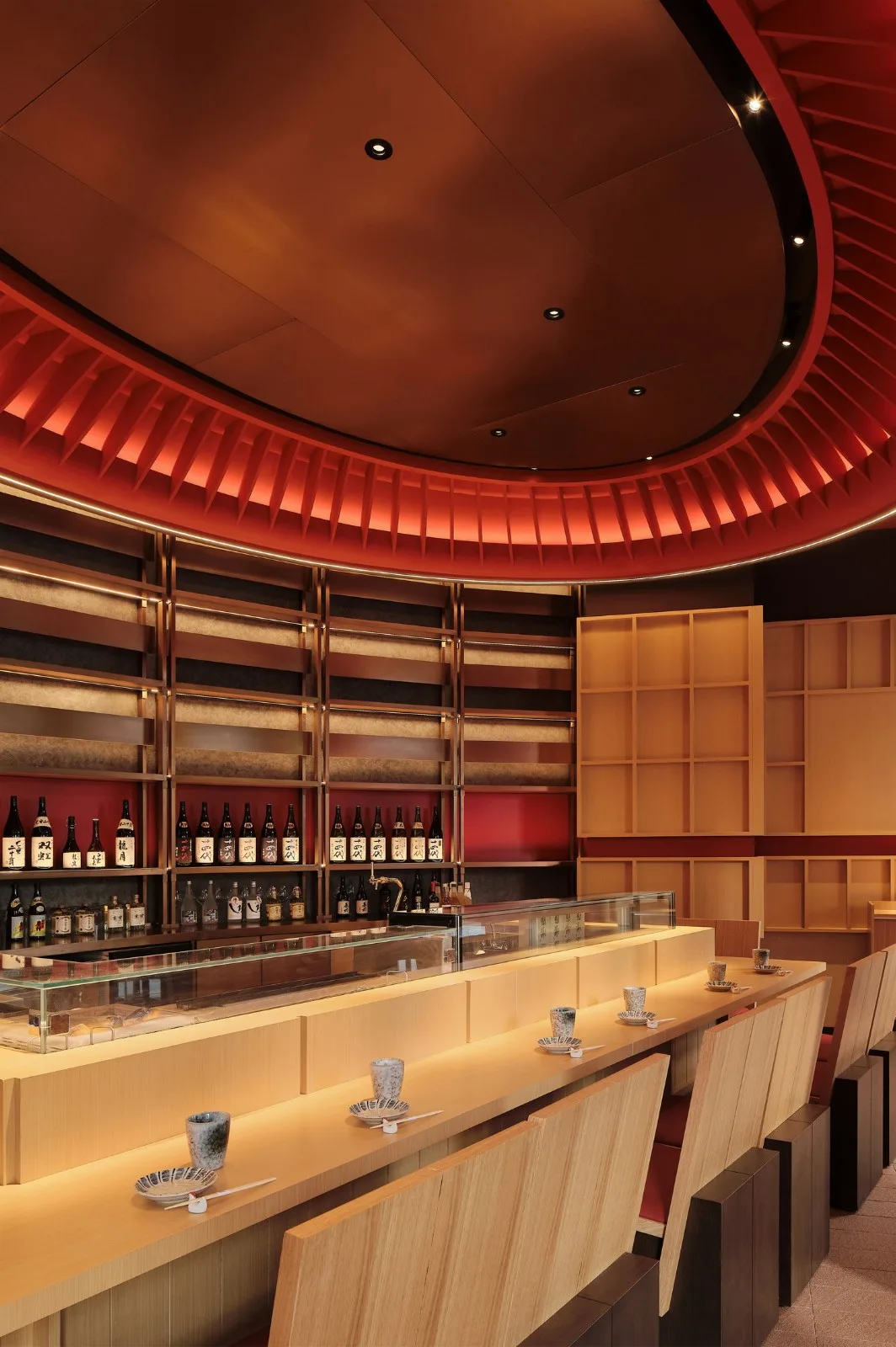 BIM Architecture | Red Wine Market on the Street Corner: Niaoyan Burn/TRIOSTUDIO Sanlishe